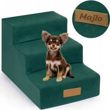 Schůdek Schůdky pro psa DOGESTE 3 stupně 30 cm nosnost 20 kg