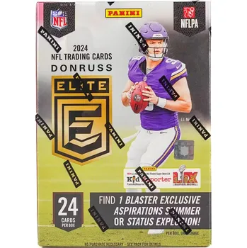 Sběratelská karetní hra 2024 Panini Donruss Elite Football Blaster Box