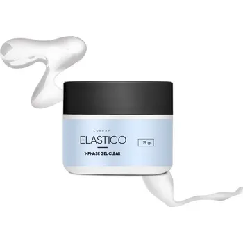 Umělé nehty Mistero Milano - Jednofázový gel - 1-PHASE GEL CLEAR ELASTICO 15g