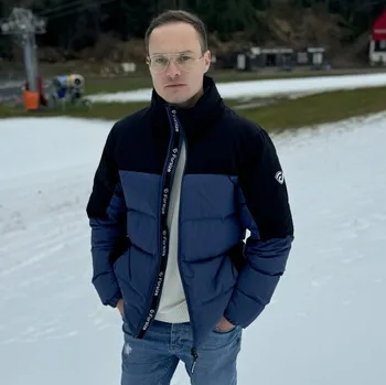 Forsize Pánská zimní péřová bunda Down IceChill M FDXW2401BL