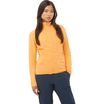Dámská mikina Salomon Essential Lightwarm Hybrid W LC2447100 - warm apricot M