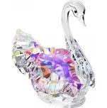 Preciosa Skleněná figurka Labuť z českého křišťálu - světlá 0199 42