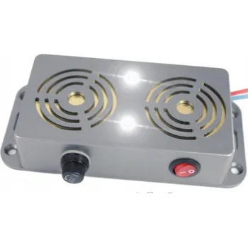 Odpuzovač zvířat Ultrazvukový plašič do auta + LED blesk proti kunám, myším a hlodavcům A152