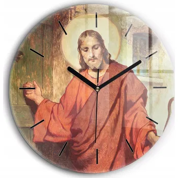 Hodiny Nástěnné hodiny SacroArte béžové 60 cm