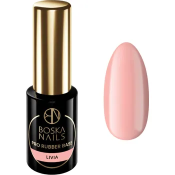 Lak na nehty Pro Rubber base Livia Boska Nails 6 ml