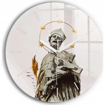 Hodiny Nástěnné hodiny Retro Loft do obýváku předsíně Svatý Jan od Kříže průměr 60 cm