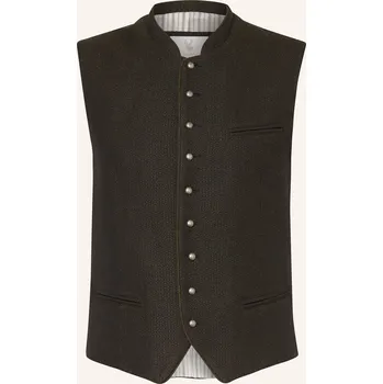 Pánská bunda Johann & Johanna Pánská Krojová Vesta Bartl Se Lnem, tmavě...