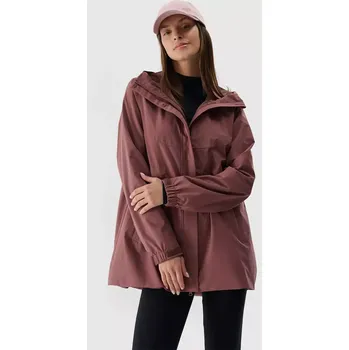 Dámská cargo bunda Dámská bunda 4F 4FWSS25TTJAF686 LIGHT BROWN XL