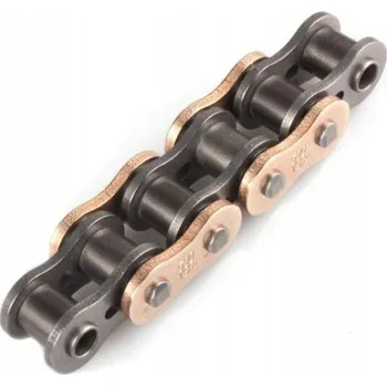Nářadí na motocykly Řetěz Afam 530 XSR2-G 116 článků Xs-Ring s nýtovací spojkou, zlatý