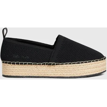 Dámské slipry Calvin Klein PLATFORM ESPADRILLE Dámské boty 39 EU YW0YW01377BEH