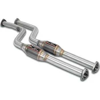 Přední díl výfuku Přední výfuk s kovovým Kat pravý + levý Supersprint 781332