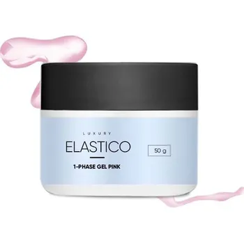 Umělé nehty Mistero Milano - Jednofázový gel - 1-PHASE GEL PINK ELASTICO 50g