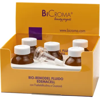 Celulitida a strie BiCroma BIO-REMODELAČNÍ TEKUTÝ KRÉM PRO STŘEDNÍ CELULITIDU 5x 20 ml