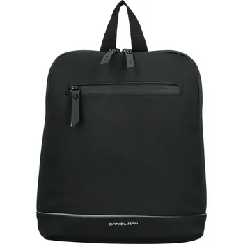 Městský batoh Trendy dámský pogumovaný batoh Alayos, černý