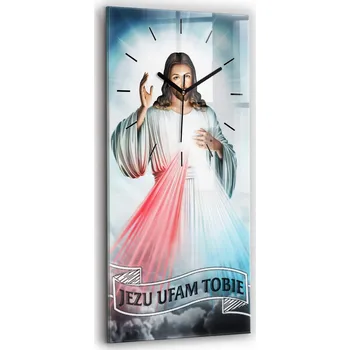 Hodiny Nástěnné hodiny SacroArte modré 30 cm