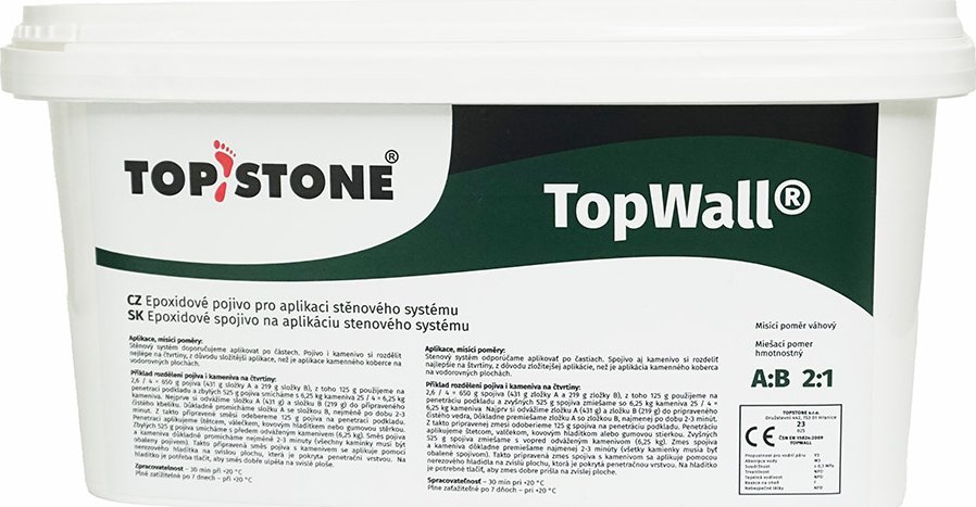 TopWall - pojivo pro stěnový systém - 2,6 kg
