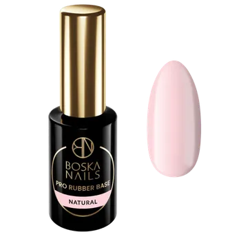 Lak na nehty Pro Rubber Base Natural Boska Nails 10 ml