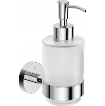 Dávkovač mýdla Ruční nástěnný dávkovač mýdla Deante 200 ml stříbrný