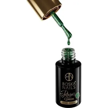 Lak na nehty Gel lak Green Rain no 437 Boska Nails 6 ml