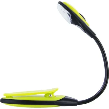 Lampička Čtecí klipová lampa žlutá