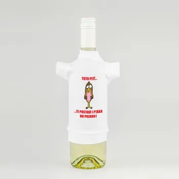 Žertovný předmět Tričko na láhev - Pták