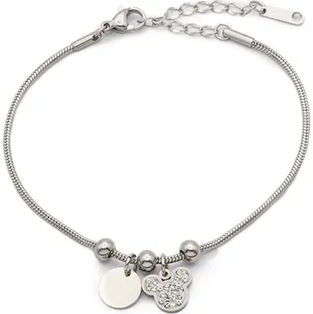 Náramek BRUNOshop.cz Nastavitelný náramek MICKEY s kamínky