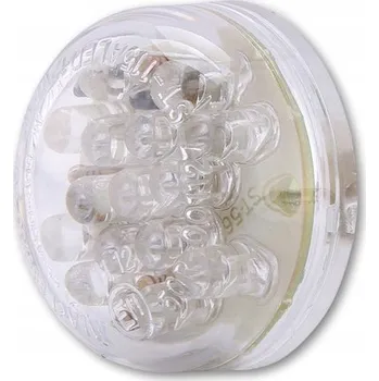 Osvětlení pro motocykl SHIN YO LED zadní světlo, DISC, čiré sklo, s homologací E