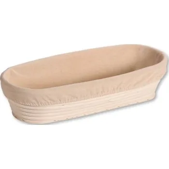 chlebník KESPER Ošatka na kynutí 35 x 8 x 15 cm, ratan KESPER 19633