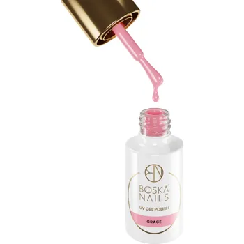 Lak na nehty Gel lak NUDlove Grace no 483 Boska Nails 6 ml