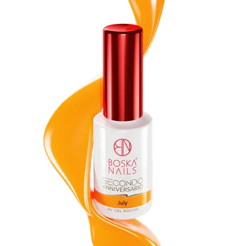 Lak na nehty Gel lak Secondo Anniversario July no 466 Boska Nails 6 ml