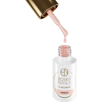 Lak na nehty Gel lak NUDlove Isabelle no 480 Boska Nails 6 ml