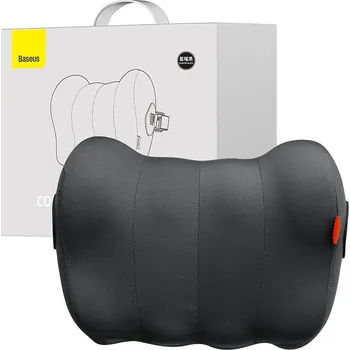 Kamera do auta Hedvábný polštářek pod opěrku hlavy do auta Baseus řady ComfortRide (černý)