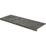 Schodová Tvarovka Rako Core night 30x120 cm reliéfní DCFVD875.1