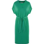 ZELENÉ LETNÍ MIDI ŠATY S VÝSTŘIHEM Rino Pelle