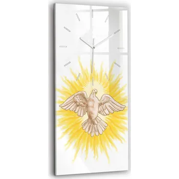 Hodiny Nástěnné hodiny SacroArte bílé 30 cm