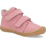 Barefoot dětské kotníkové boty Ricosta - Pepino Chrisy mallow M růžové Velikost: 25