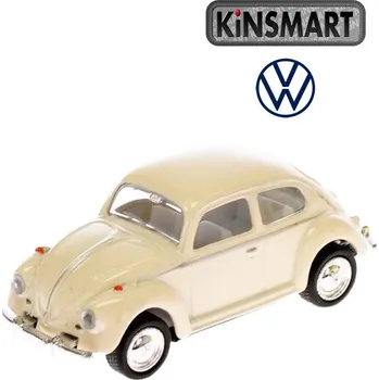 autíčko Kinsmart VW Classical Beetle 1:64 béžový
