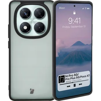 Pouzdro na mobilní telefon Zadní Kryt Bizon pro Xiaomi Redmi Note 14 Pro 5G, černý
