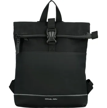 Městský batoh Trendy pogumovaný batoh Kirke, černý