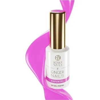 Lak na nehty Outlet Rapunzel růžový Gel lak - kolekce Boska Nails by Ginger Nails My Princess, 6 ml