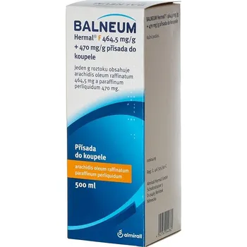 Lék na kožní problémy, vlasy a nehty Balneum Hermal F přísada do koupele 500 ml