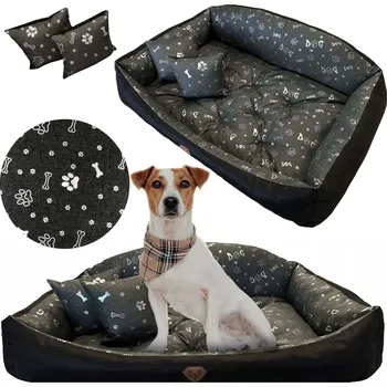 Pelíšek pro psa PELÍŠEK PSÍ POHOVKA, POTAH 115X95 CM, VODĚODOLNÉ POLŠTÁŘE