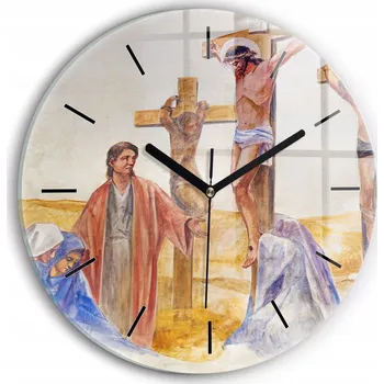 Hodiny Nástěnné hodiny SacroArte, vícebarevné, 30 cm
