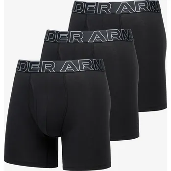 Boxerky Boxerky Under Armour Perf Cotton 6In Black XL