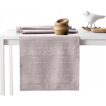 ubrus Ubrus Pudrová růžová lisovaný moderní 140x260 AmeliaHome