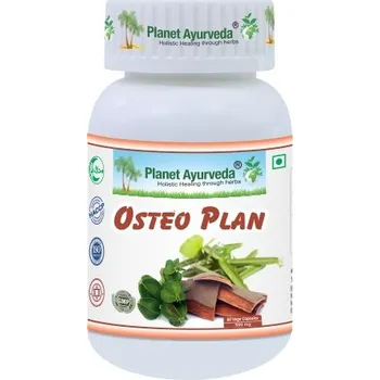 Planet Ayurveda Osteo Plan - Kosti, Klouby - 500 mg, 60 kapslí