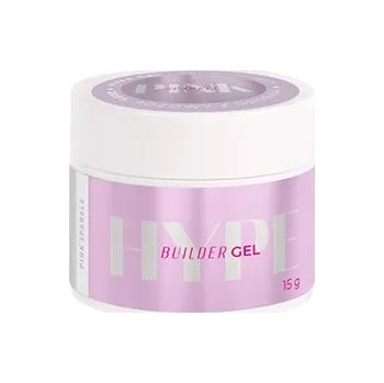 Lak na nehty Mistero Milano - Builder gel - HYPE GEL PINK SPARKLE 15g
