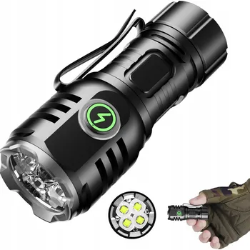 Svítilna Skylla LED Malá Svítilna 6000 Lumenů Vodotěsná pro Kempování