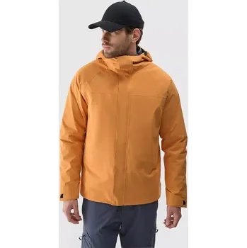 Pánská casual bunda Pánská bunda 4F 4FWSS25TTJAM0750 ORANGE XXL