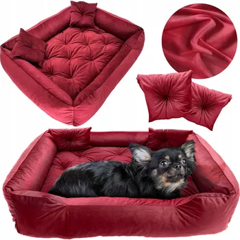 Pelíšek pro psa PESÍ PELÍŠEK PRO PÁNSKÉ POHOVKY PELÍŠEK POTAH 120X90 CM PROŠÍVANÁ PRESTIGE